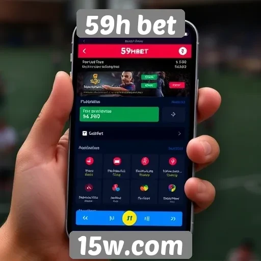 Funcionalidades do aplicativo móvel da 59h bet