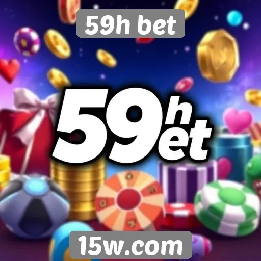 Variedade de jogos disponíveis na 59h bet